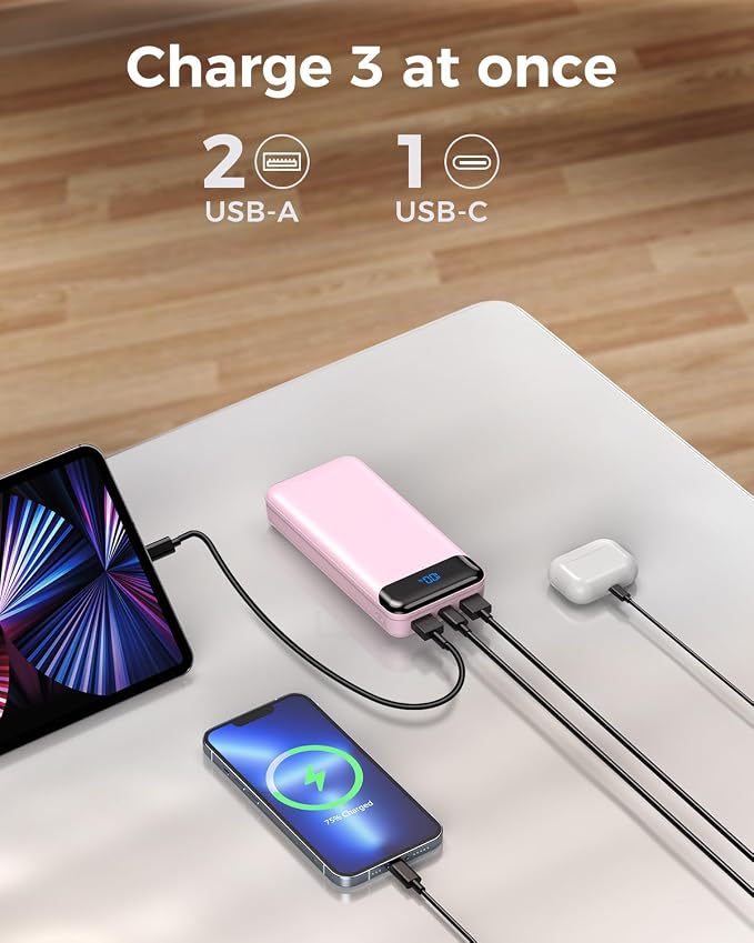 Portable Charger Power Bank 40000mAh Powerbank PD 30W and QC 4.0 Fast Charging - Image 6