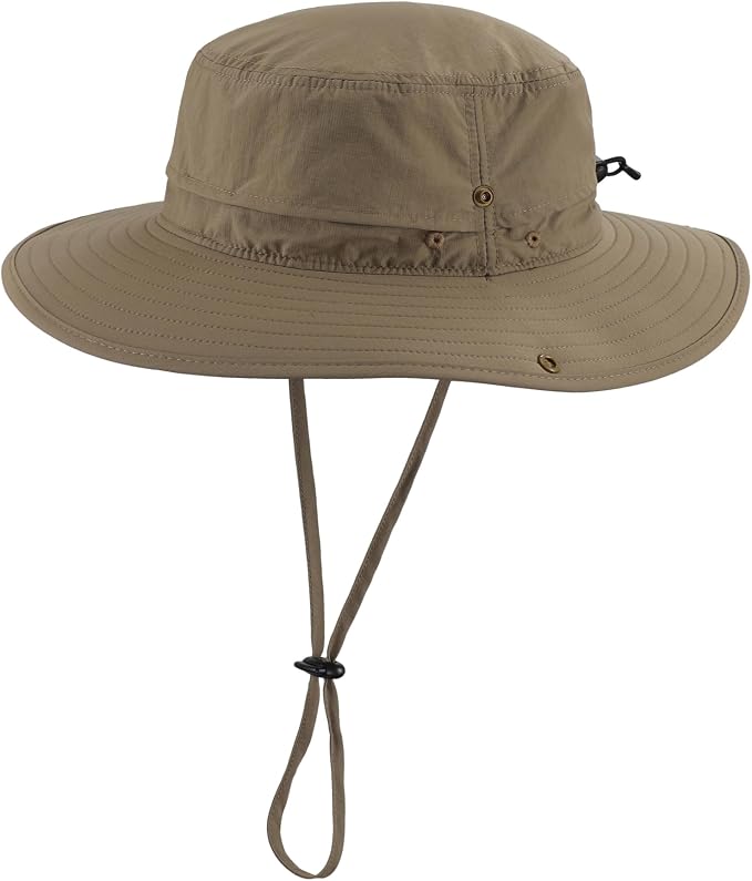 Connectyle Sun Hat for Men Women Outdoor UV Protection Safari Hat for Fishing by Connectyle