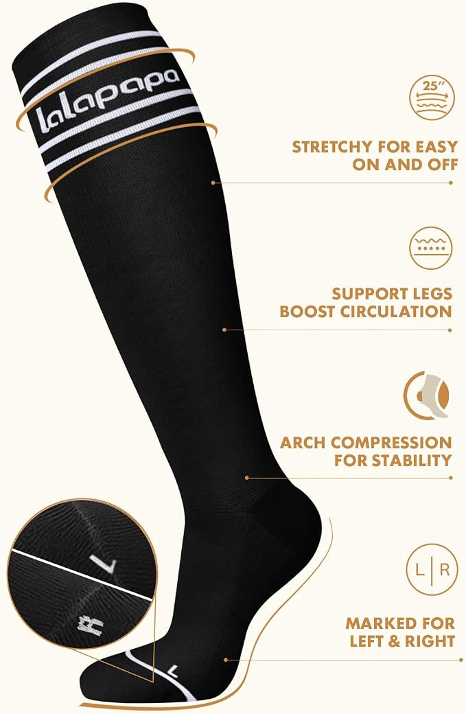 Thick Soft Cotton Compression Socks - Image 5
