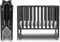 EvoNook 6-in-1 Convertible Mini Crib, 100% New Zealand Solid Wood, 4 Adjustable by MAMAZING