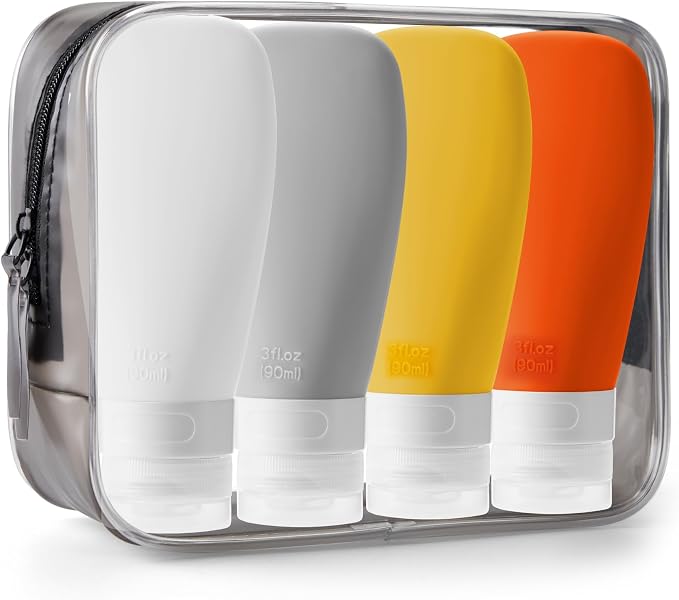 INSFIT Portable Travel Bottles, TSA Approved Leak Proof Containers by INSFITPortableTravelBottles