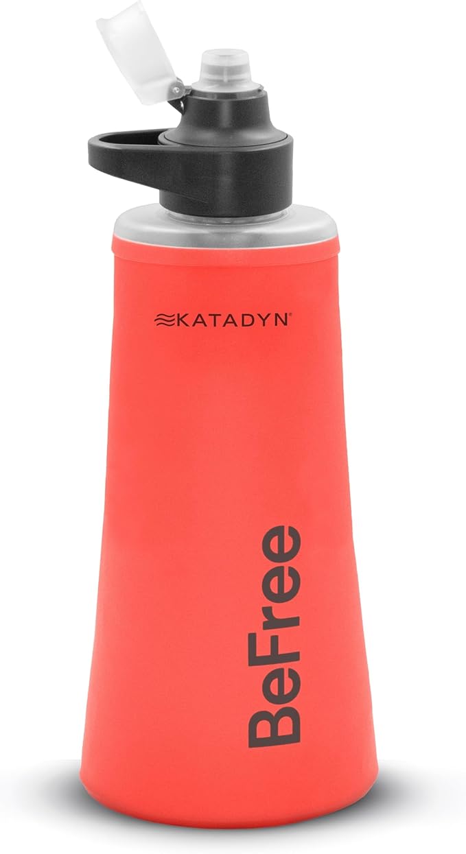 Katadyn BeFree 1.0L Ultralight Collapsible Water Filter Bottle by KATADYN