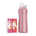 Cirkul 32oz. Rose Gold Stainless Steel Water Bottle Starter Kit by Cirkul