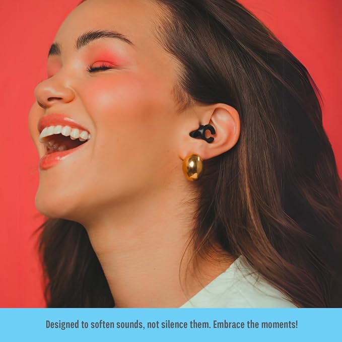 Hush Hoops Ear Plugs, Reusable Soft Silicone Plugs - Image 5