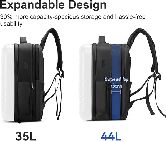 SOKOK Carry On Travel Backpack Waterproof Business Backpack Expandable - Image 6