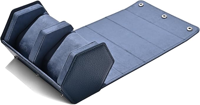 Oirlv Luxury Hexagonal Leather Watch Travel Case Watch Organizer Case - Image 9