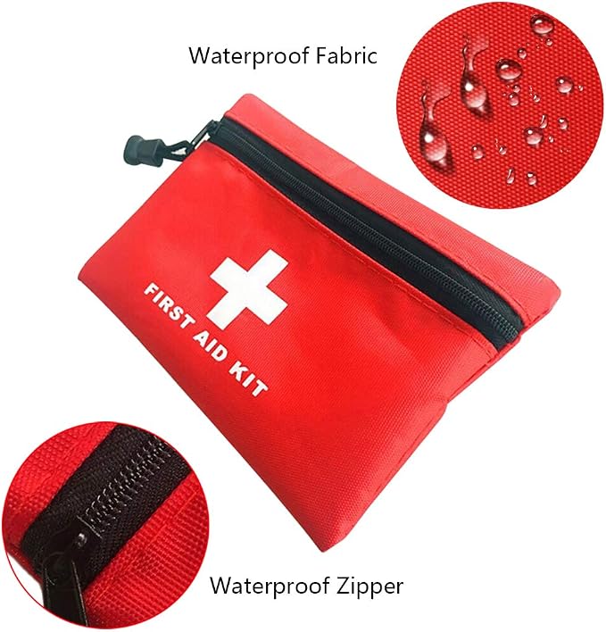 AOUTACC Mini First Aid Kit Empty, Travel Empty First Aid Kit Pouch Bag - Image 6