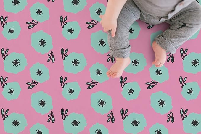 TotAha Premium Stretchy Pack N Play Playard Sheets | Mini Crib Sheets - Image 6