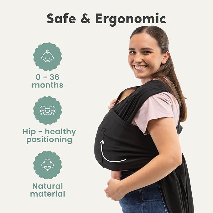 CuddleCarry™ Pre-Wrapped Baby Ring Sling by CuddleBug - Image 3