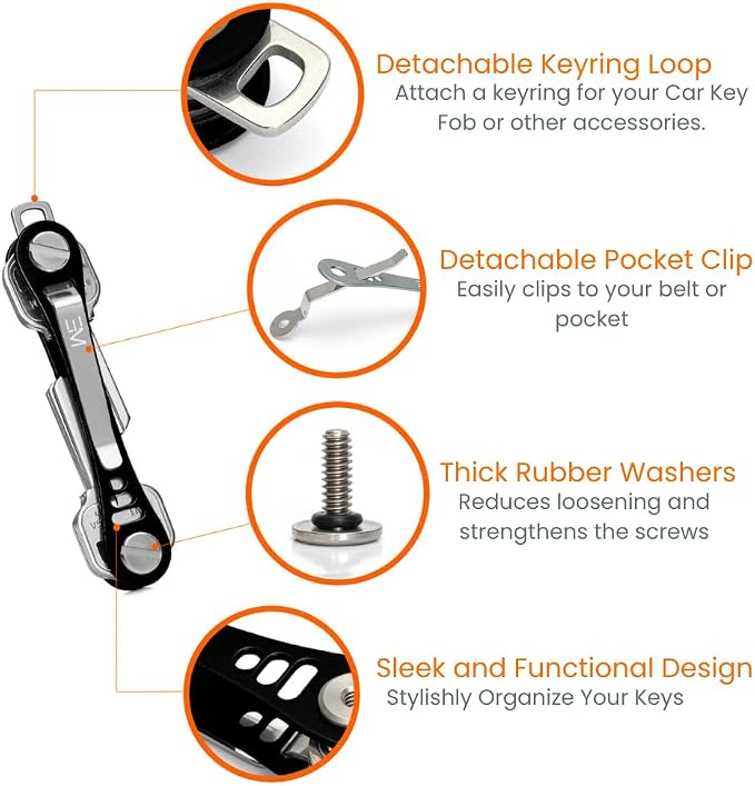 EM Premium Products Compact Key Holder - Image 3