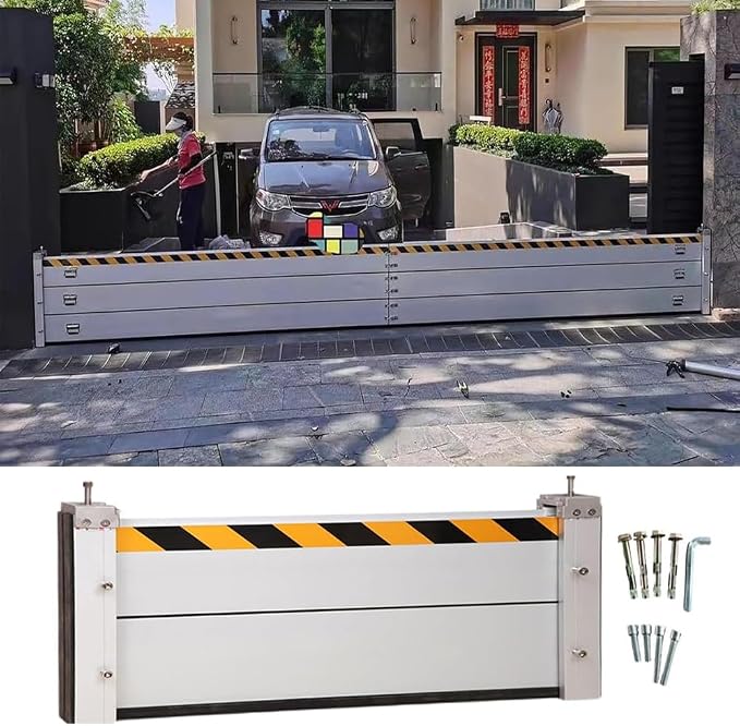 Reusable Flood Barrier, 3/4/5/6/7/8/9/10/11/12/13ft Long Heavy Duty Aluminum by Unknown
