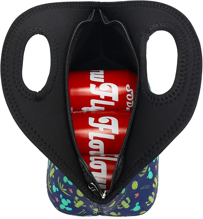 FlowFly Neoprene Lunch Tote Insulated Thermal Reusable Lunch Bag Box - Image 6