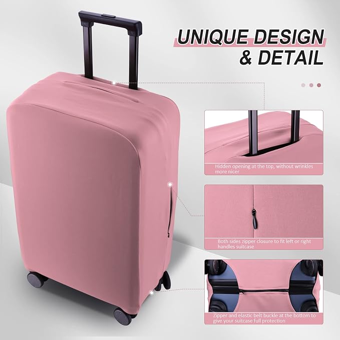 Travel Luggage Cover Suitcase Protector Scratch-Resistant Fit 19-31 Inch - Image 3