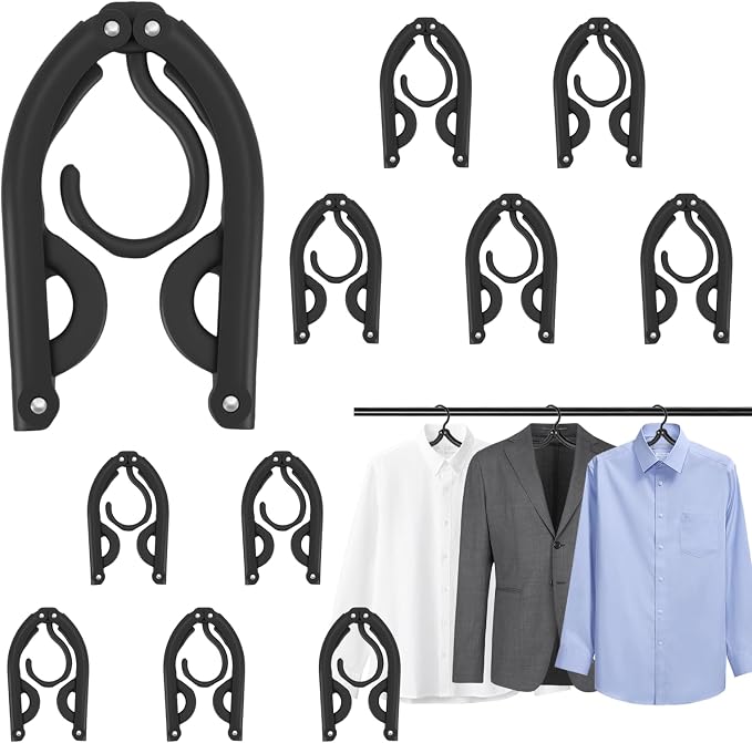 10Travel Hangers Foldable，Folding by Unknown