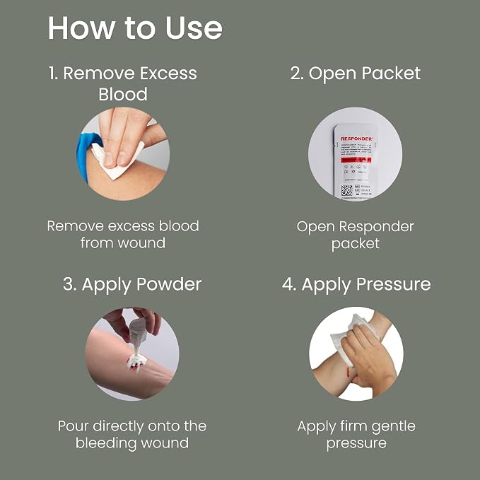 Responder First Aid Powder- FDA Cleared - Image 7