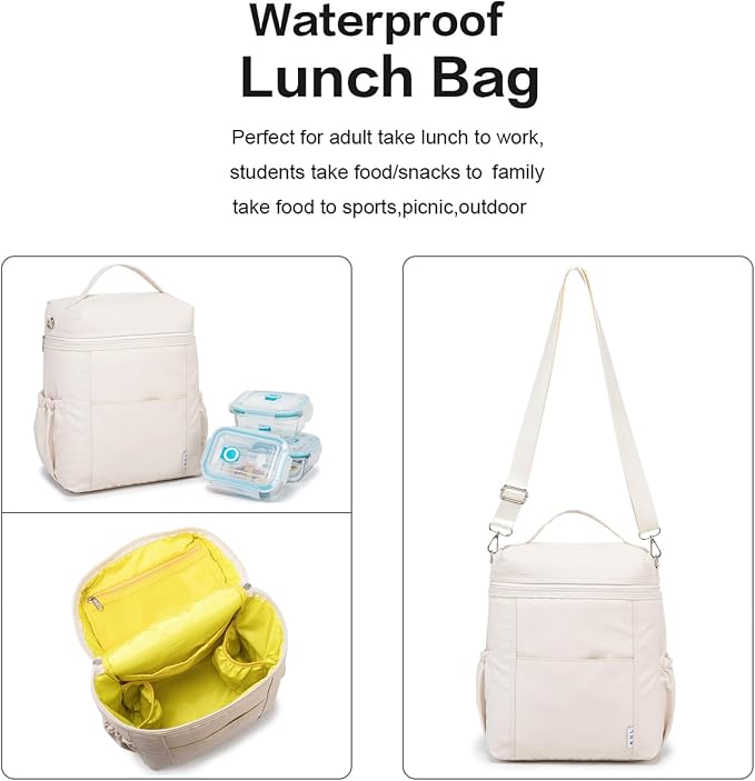 NOL Natural Organic Lifestyle Insulated Lunch Bags - Image 4