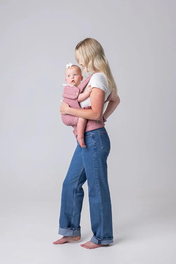 Mabē Monarch Ergonomic Baby Carrier – Premium Cotton Soft Structured Newborn to - Image 3
