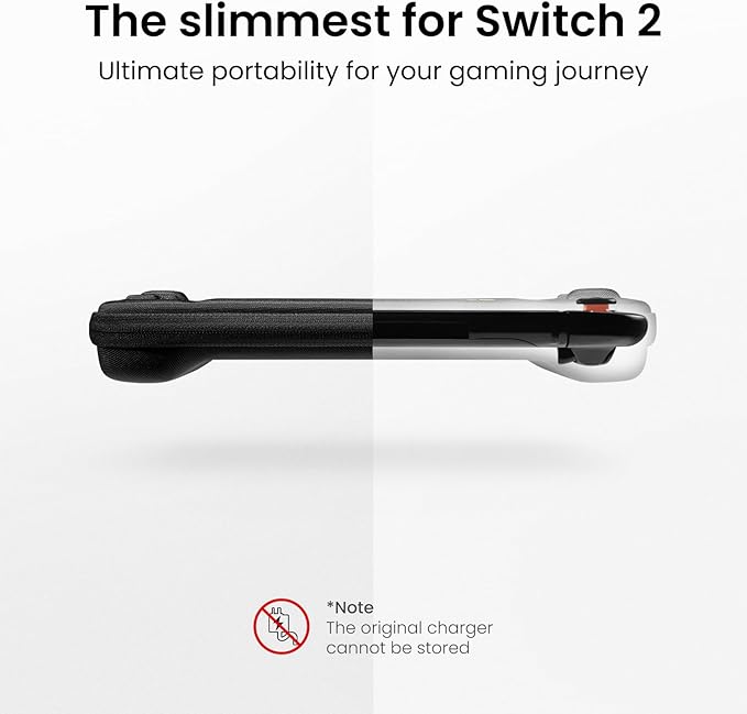 tomtoc Slim Carrying Case for Nintendo Switch 2 Model 2025, Odorless Felt - Image 3