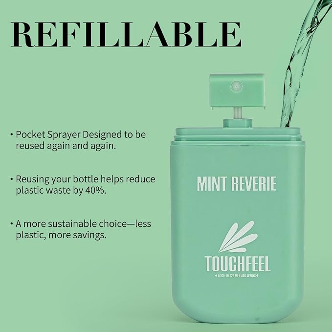 Power Mist Hand Sanitizer Spray, Scented Hydrating Hand Sanitizers Travel Size - Image 5