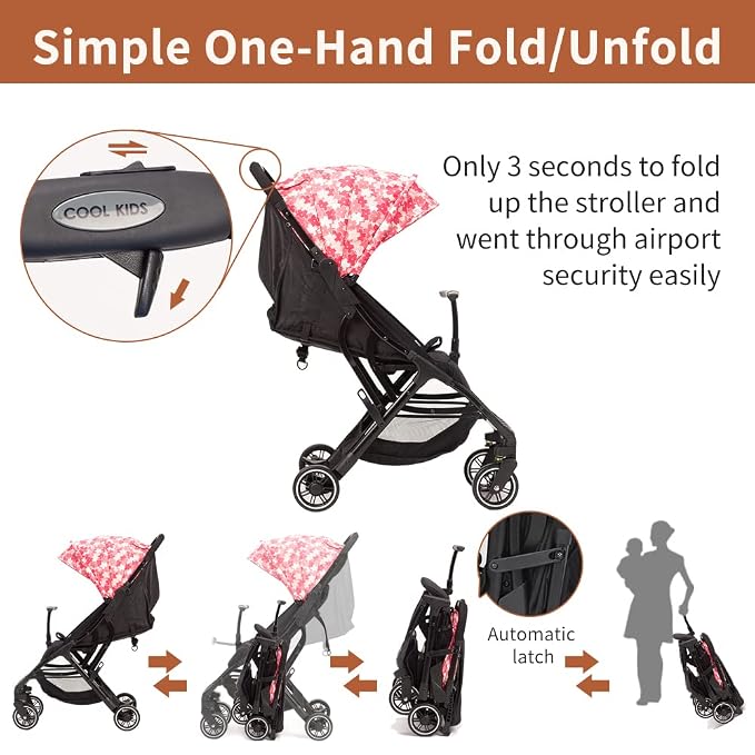 COOL KIDS Portable Stroller - Image 3