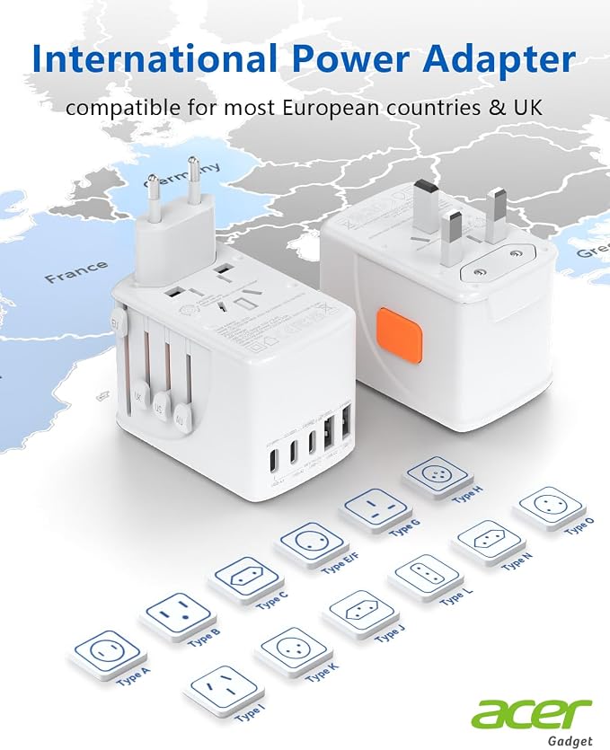 Acer Universal Travel Plug Adapter - Image 2