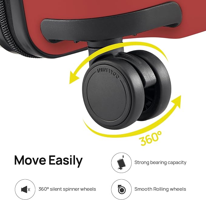Carry on Luggage 22 X 14 X 9 Airline Approved, 20 Inch Luggage - Image 8