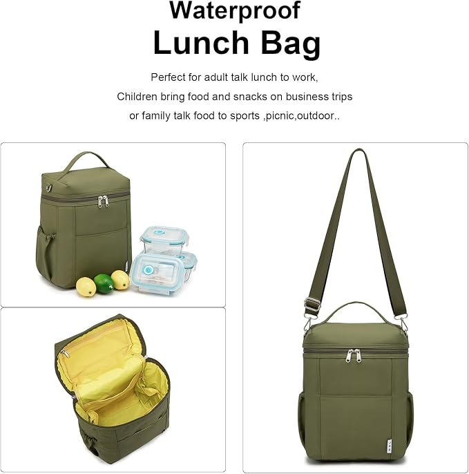 NOL Natural Organic Lifestyle Insulated Lunch Bags - Image 4