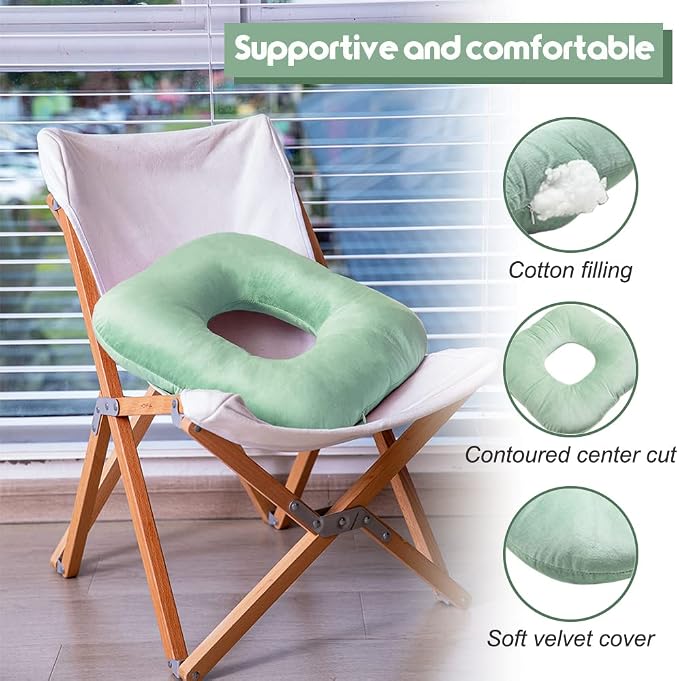 Stuffed Donut Pillow Seat Cushion | - Image 2