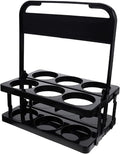 Plastic Foldable Cup Holder, 13 inches, Holds 6 Beverages, Portable by AIYoo