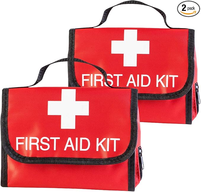 Aoutacc Nylon First Aid Empty Kit, Compact and Lightweight First Aid Bag by AOUTACC