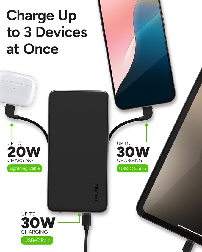 Mophie Powerstation Plus 10, 000mAh Power Bank - Image 3