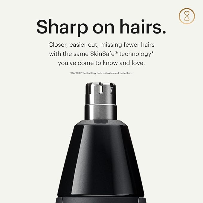 MANSCAPED® The Weed Whacker® 2.0 Electric Nose & Ear Hair Trimmer – 7, 000 RPM - Image 4