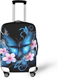 Butterfly Luggage Covers for Suitcase Universal Fits 18-32 Inch Suitcase Travel by Dremagia