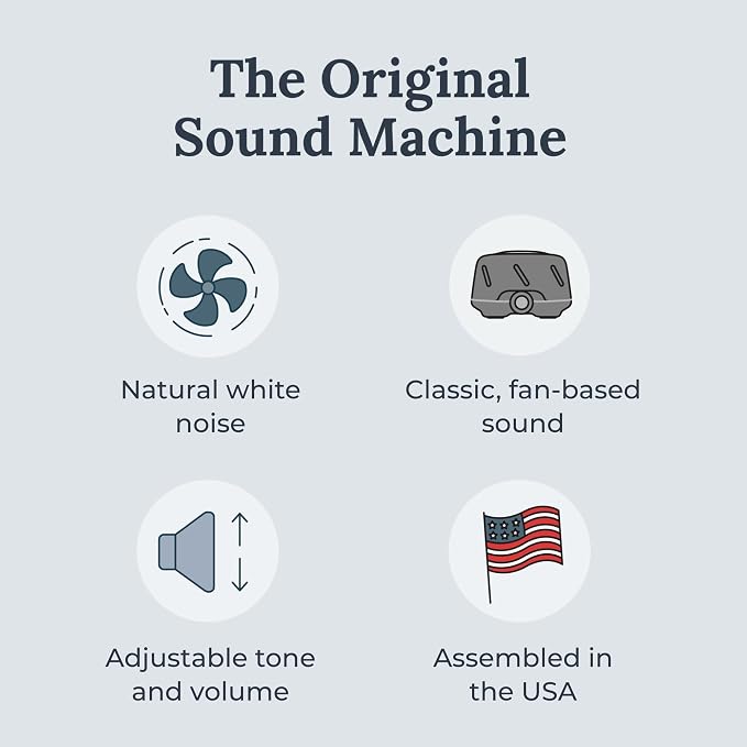 Yogasleep Dohm The Original White Noise Machine, Relaxing Natural Sound from a - Image 2
