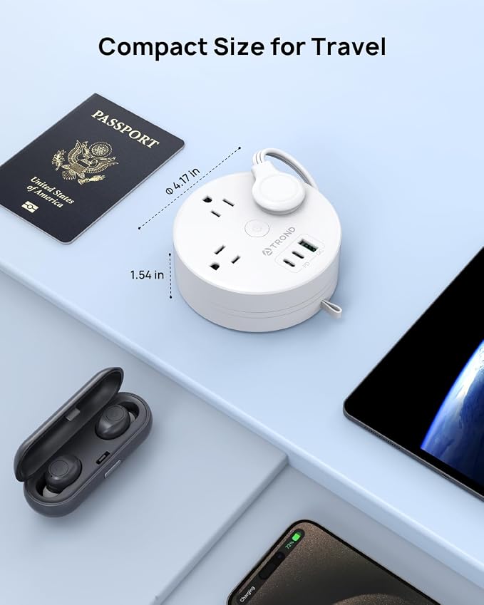 TROND 20W USB C Travel Power Strip - Image 6