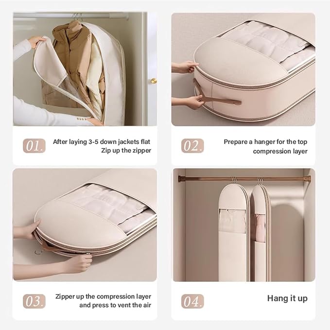 Space Saving Hanging Garment Bag - Image 7