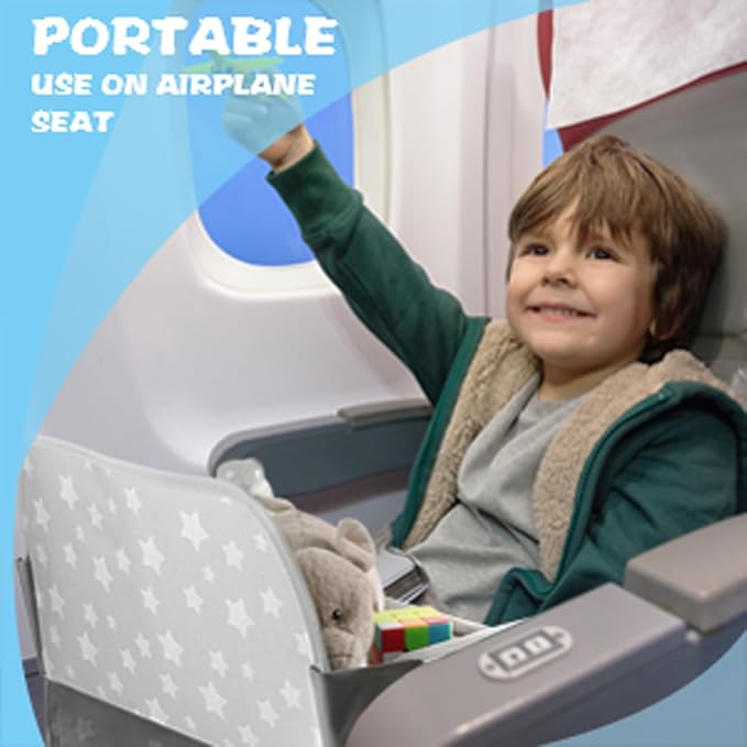 MENZOKE Kids Travel Tray Car Seat Tray - Image 8