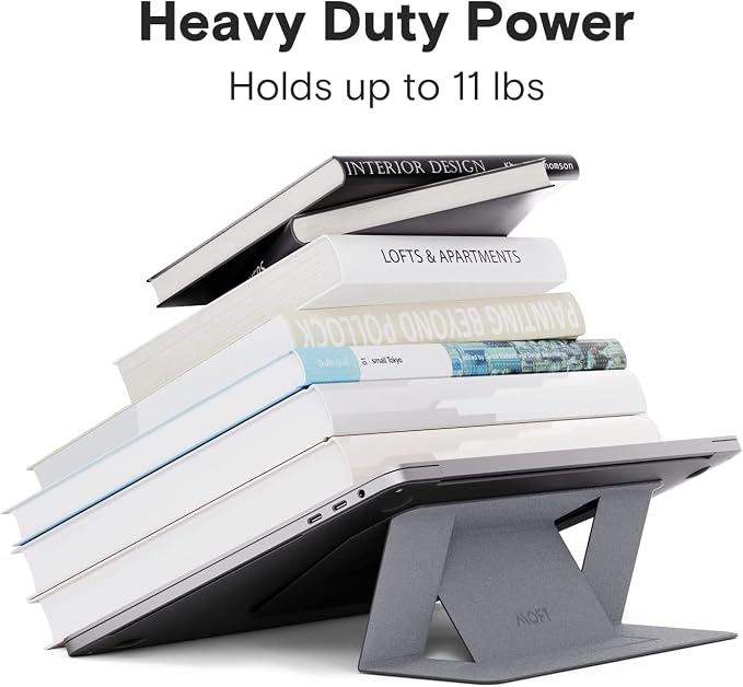 MOFT Laptop Stand for Desk, Stick-On Computer Stand - Image 5