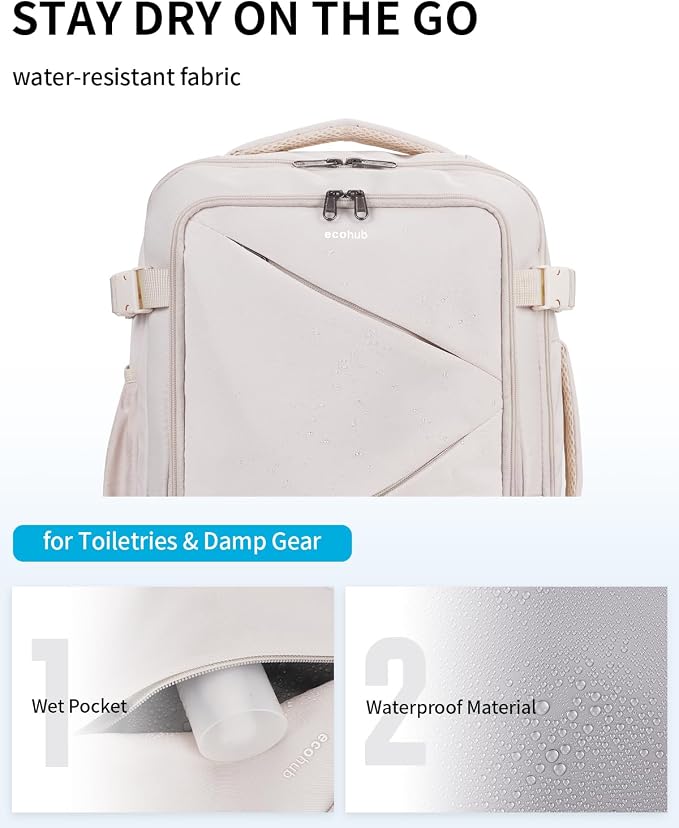 ECOHUB 30L Carry on Travel Backpack - Image 6