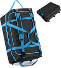 Foldable Rolling Duffle Bag by XFGSYXS