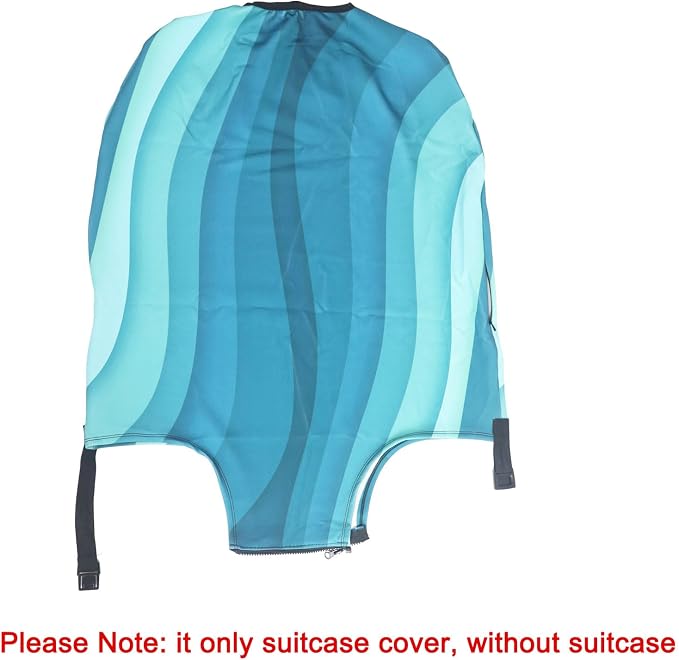 MosaiRudo Thicker Luggage Cover Elastic Suitcase Cover Protector Fits 18-32 - Image 2