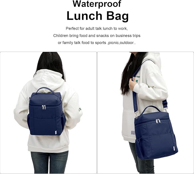 NOL Natural Organic Lifestyle Insulated Lunch Bags - Image 6