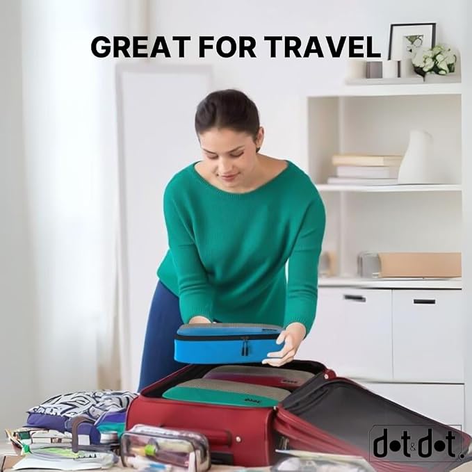 5pc Large Packing Cubes for Suitcases - Image 9