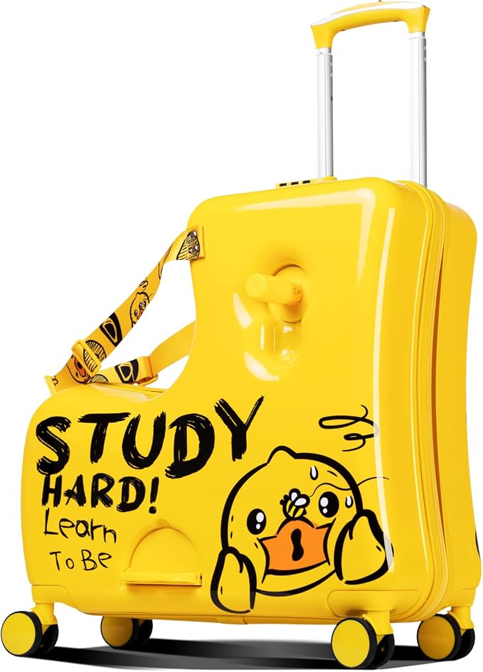 Kids' Lightweight Ride on Luggage by AOWEILA