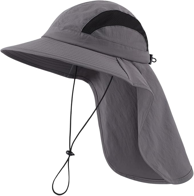 Home Prefer UPF 50+ Sun Hats for Men Women Wide Brim Fishing Hat by HomePreferHatsCaps