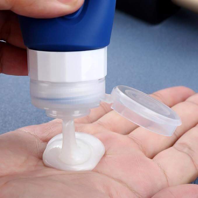 Travel Bottles for Toiletries, Tsa Approved 2oz Travel size Bottles, BPA Free - Image 4