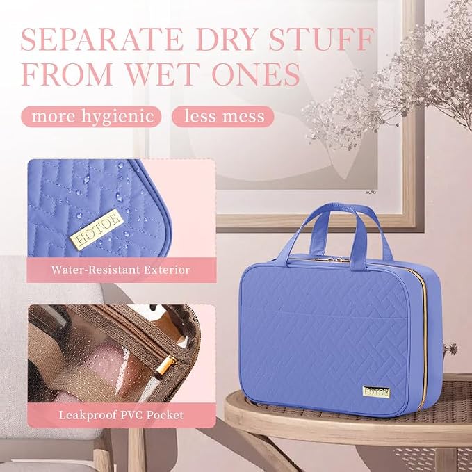 HOTOR Travel Toiletry Bag w/Hanging Hook - Image 6