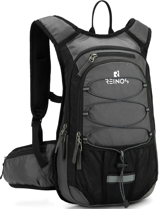 Hydration Pack Backpack with 3L Water Bladder by REINOS+OUTDOOR