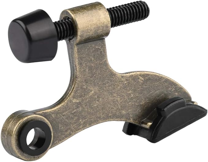 HOMOTEK 36 Pack Hinge Pin Antique Brass Door Stopper, Adjustable Deluxe Heavy by HOMOTEK