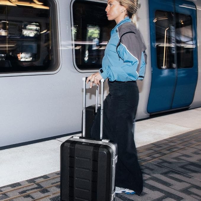 D_b_ Ramverk Pro Carry-On 21 Inch Hardside Luggage Extra Protection Aluminum - Image 2